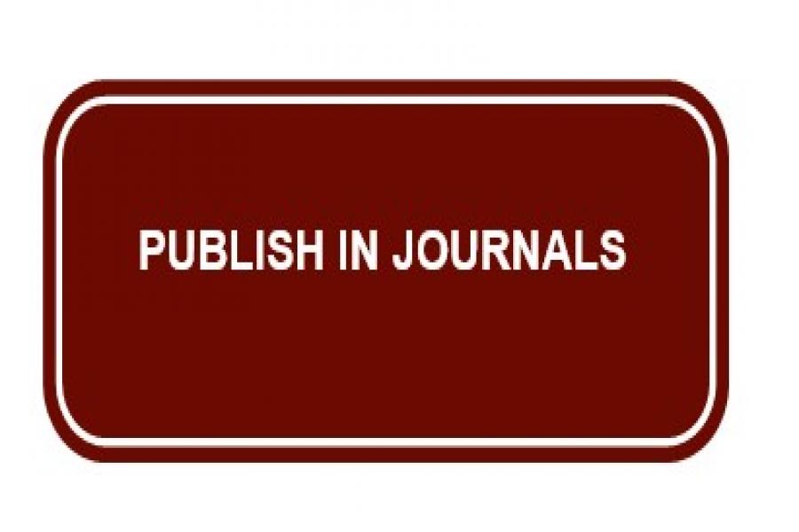 PUBLISH IN JOURNALS
